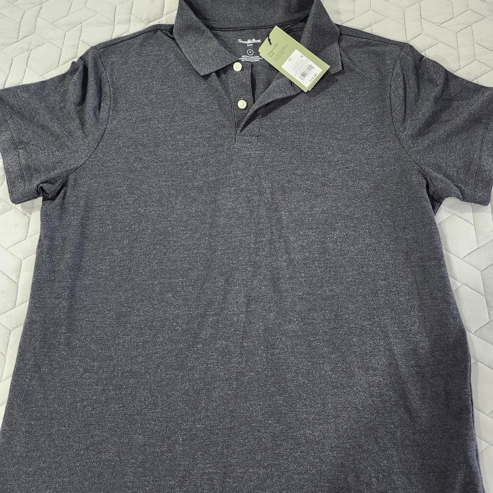 Goodfellow & Co Dark Gray Polo Shirt